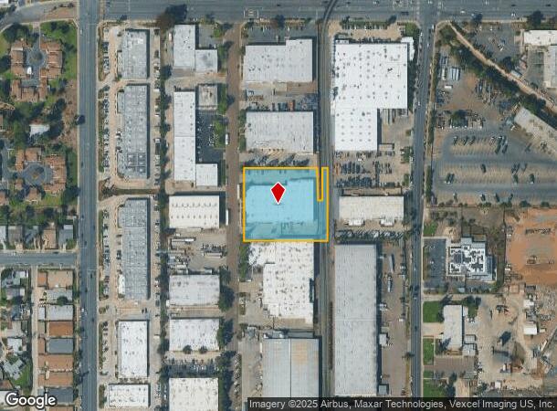  1437 Fayette St, El Cajon, CA Parcel Map