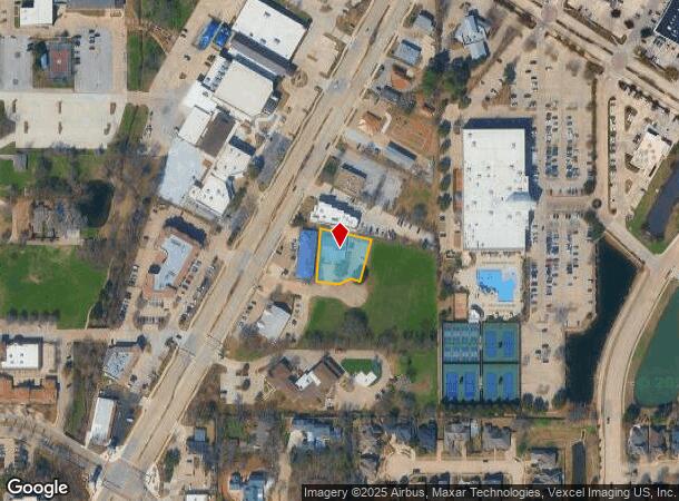 1104 Professional Ct, Colleyville, TX Parcel Map