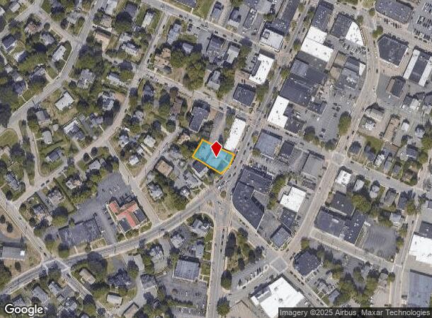  1 Walpole St, Norwood, MA Parcel Map