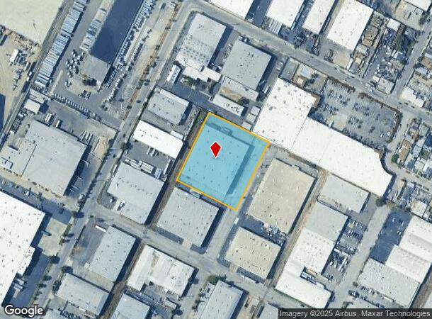  2717 Tanager Ave, Commerce, CA Parcel Map