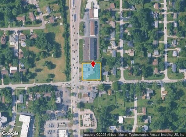 1851 N Farnsworth Ave, Aurora, IL Parcel Map