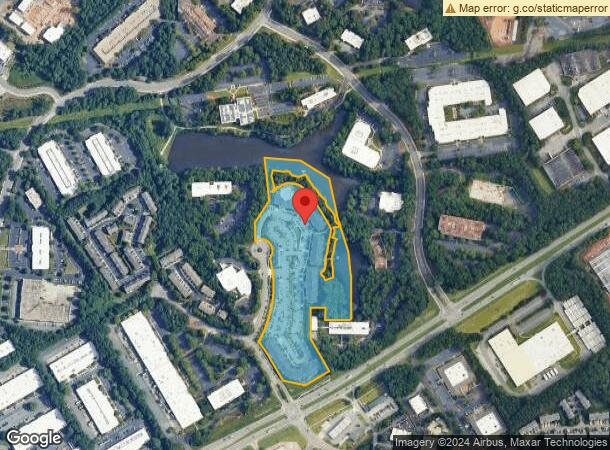  510 Guthridge Ct, Peachtree Corners, GA Parcel Map