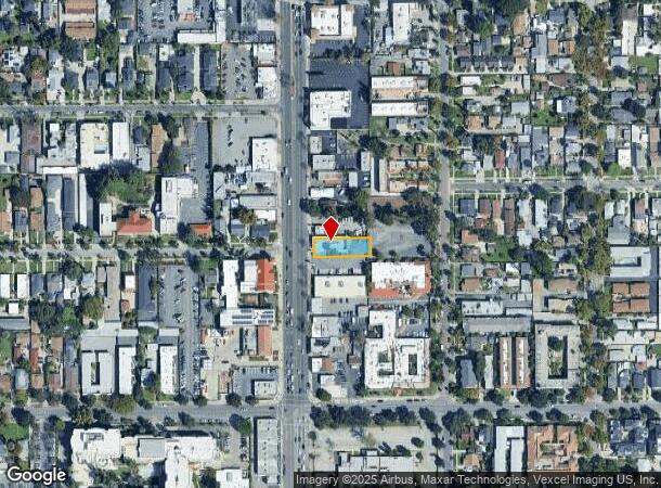  558 N Lake Ave, Pasadena, CA Parcel Map