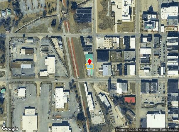  1008 Moore Ave, Anniston, AL Parcel Map