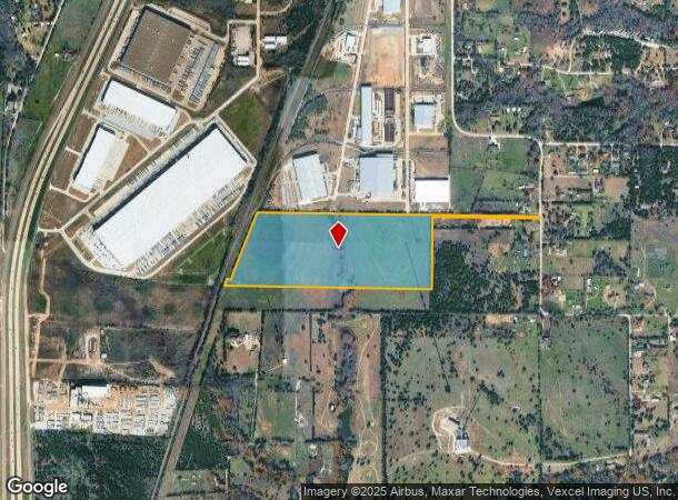  1901 High Meadows Way, Cedar Hill, TX Parcel Map