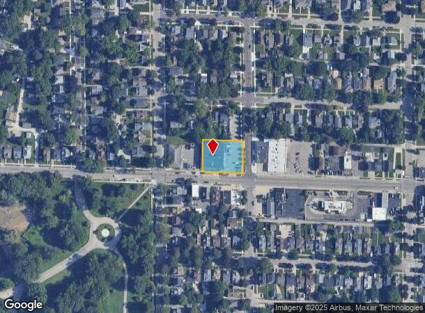  1205 Fulton St W, Grand Rapids, MI Parcel Map