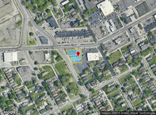  6143 W Vernor Hwy, Detroit, MI Parcel Map