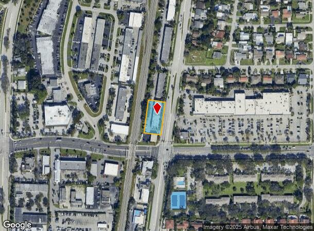  4099 N Dixie Hwy, Boca Raton, FL Parcel Map