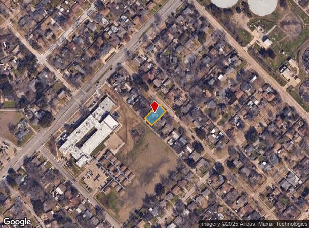  3530 Delford Cir, Dallas, TX Parcel Map