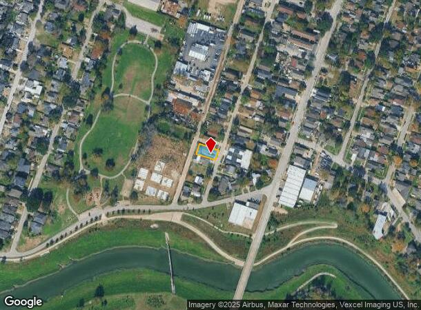  2620 Delafield St, Houston, TX Parcel Map