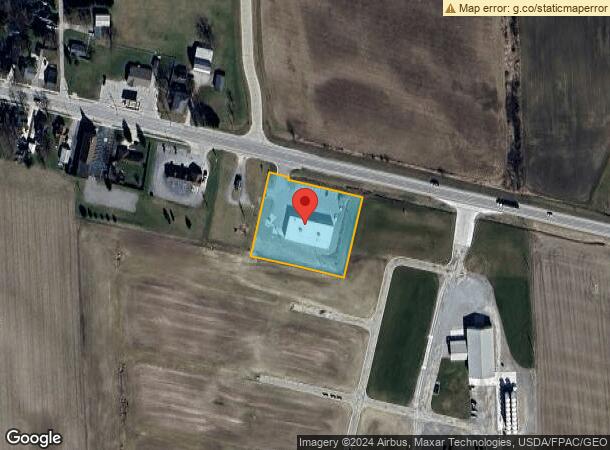  490 E Chicago Blvd, Britton, MI Parcel Map