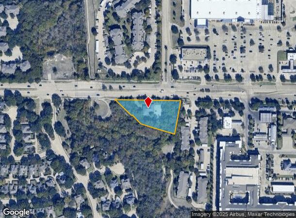  1021 W Mcdermott Dr, Allen, TX Parcel Map