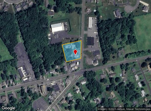  711 Hall Hill Rd, Somers, CT Parcel Map