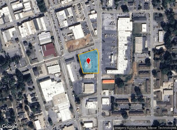  203 S Tennessee St, Cartersville, GA Parcel Map