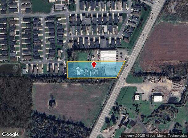 13431 Telegraph Rd, Flat Rock, MI Parcel Map