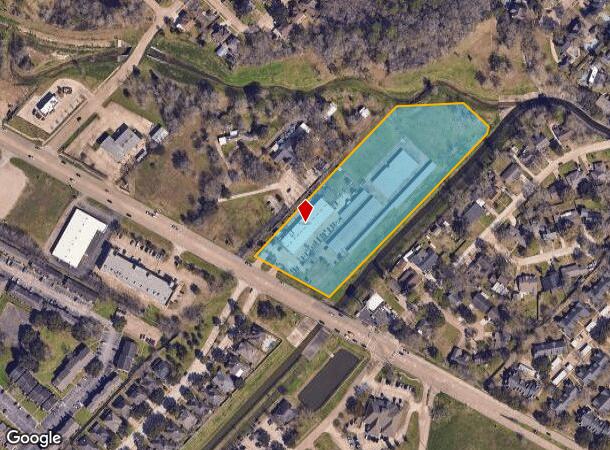 1001A Broadway St, Pearland, TX Parcel Map