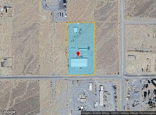  2910 Commerce St, Pahrump, NV Parcel Map