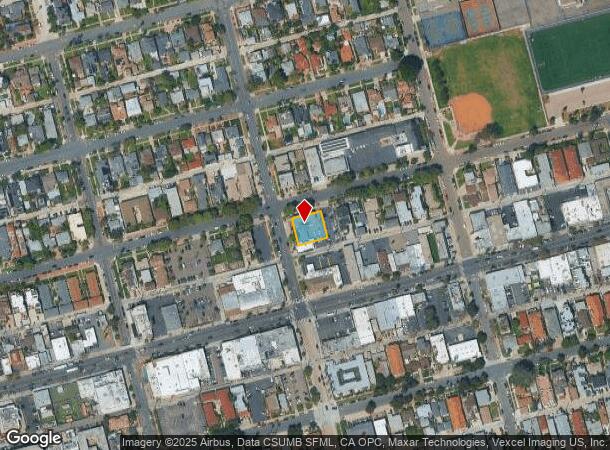  4535 Fanuel St, San Diego, CA Parcel Map