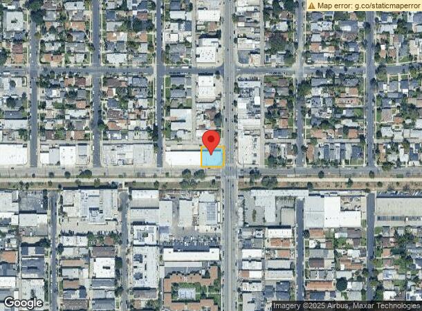  10605 Chandler Blvd, North Hollywood, CA Parcel Map