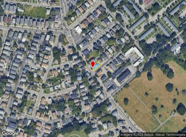  347 Douglas Ave, Providence, RI Parcel Map