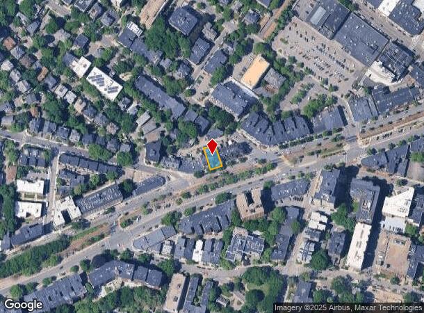 1404 Beacon St, Brookline, MA Parcel Map