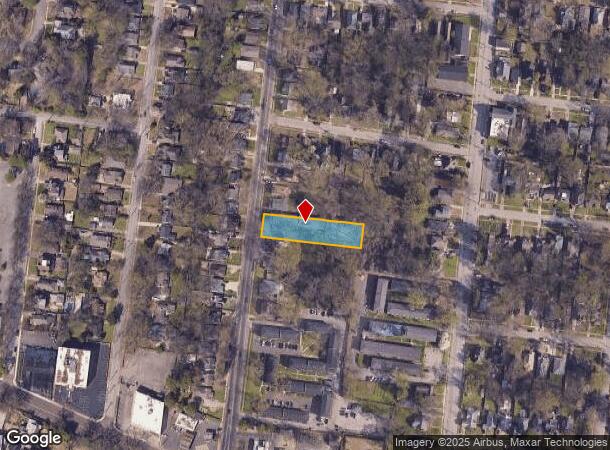  216 N Hollywood St, Memphis, TN Parcel Map