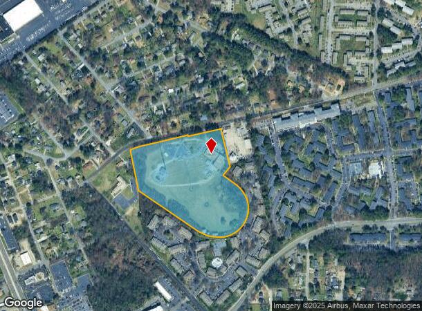 3245 Basie Rd, Henrico, VA Parcel Map