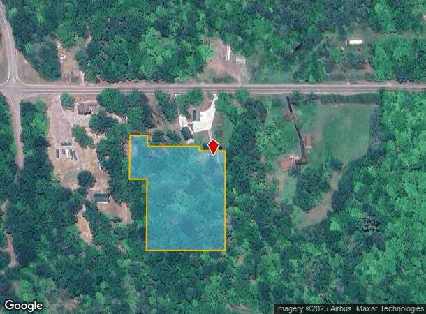 W Bamfield Rd, Glennie, MI Parcel Map