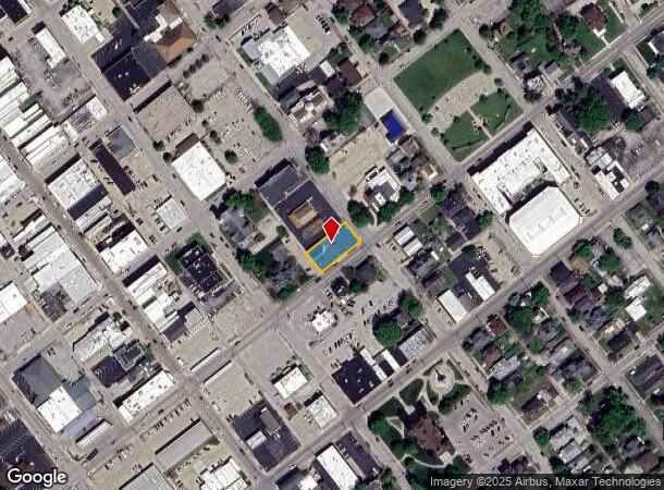  122 N 6Th St, Vincennes, IN Parcel Map