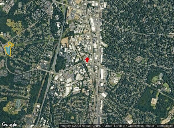  940 N Tyvola Rd, Charlotte, NC Parcel Map