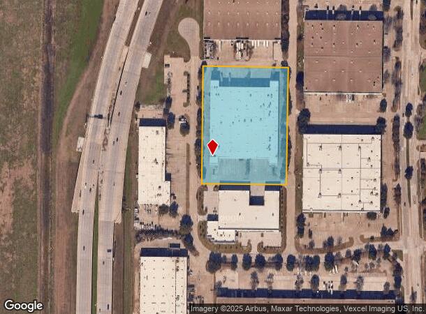 1735 W Crosby Rd, Carrollton, TX Parcel Map