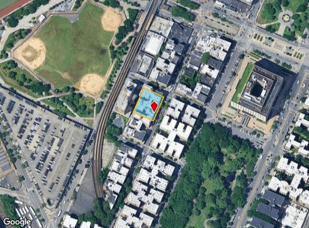  825 Gerard Ave, Bronx, NY Parcel Map