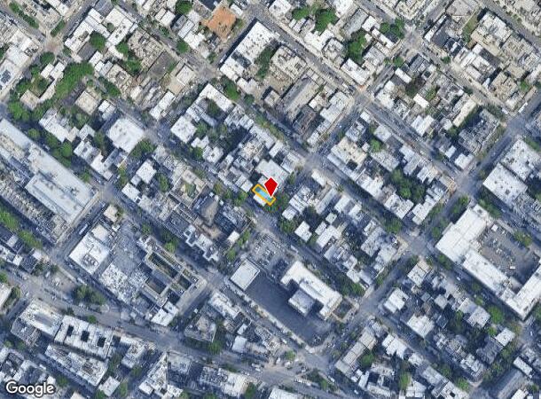  596 Driggs Ave, Brooklyn, NY Parcel Map