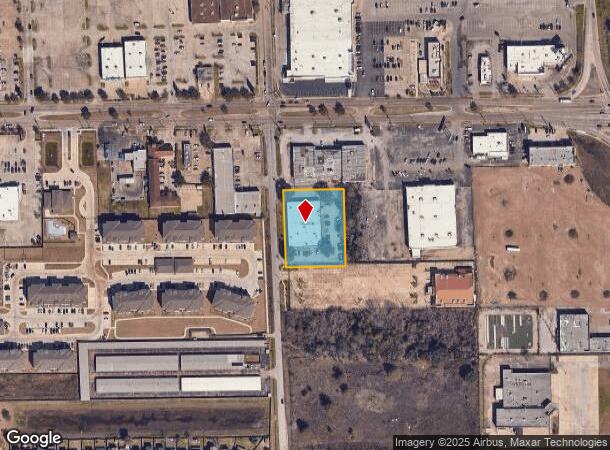  9809 Rowlett Rd, Houston, TX Parcel Map