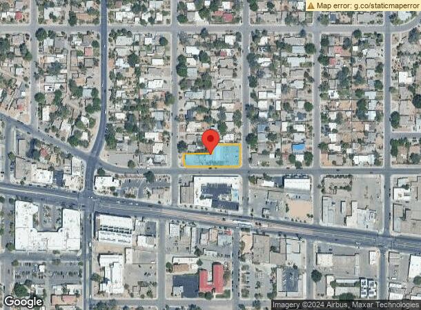  200 Hermosa Dr Ne, Albuquerque, NM Parcel Map