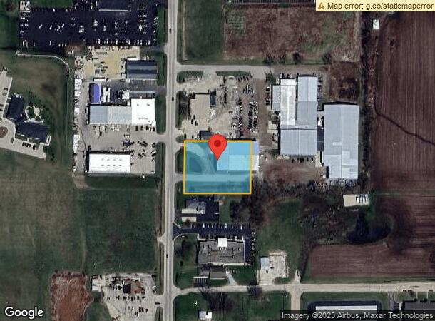  2612 Locust St, Sterling, IL Parcel Map