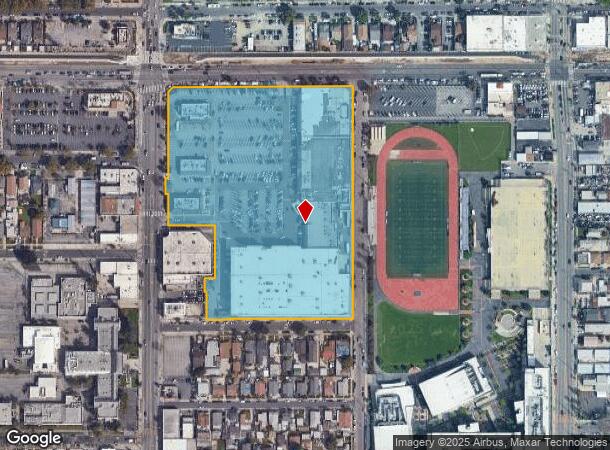  988 W Slauson Ave, Los Angeles, CA Parcel Map