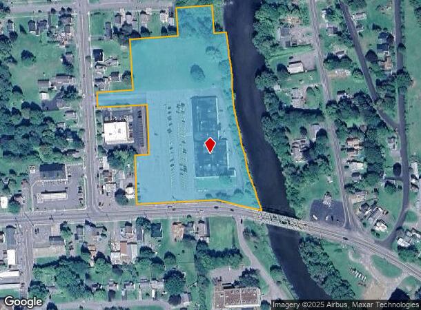  240 Port Watson St, Cortland, NY Parcel Map