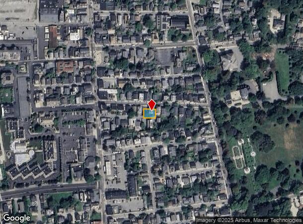 13 Dean Ave, Newport, RI Parcel Map