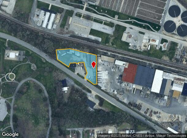  2611 E Washington Blvd, Fort Wayne, IN Parcel Map