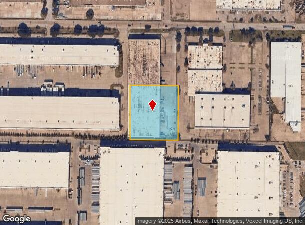  1207 W Crosby Rd, Carrollton, TX Parcel Map