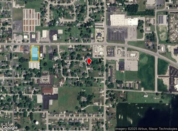  718 E Main St, Gas City, IN Parcel Map