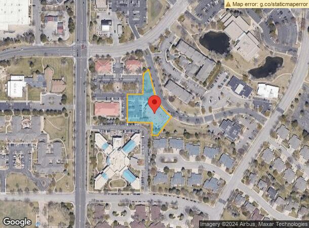  1109 Oak Park Dr, Fort Collins, CO Parcel Map