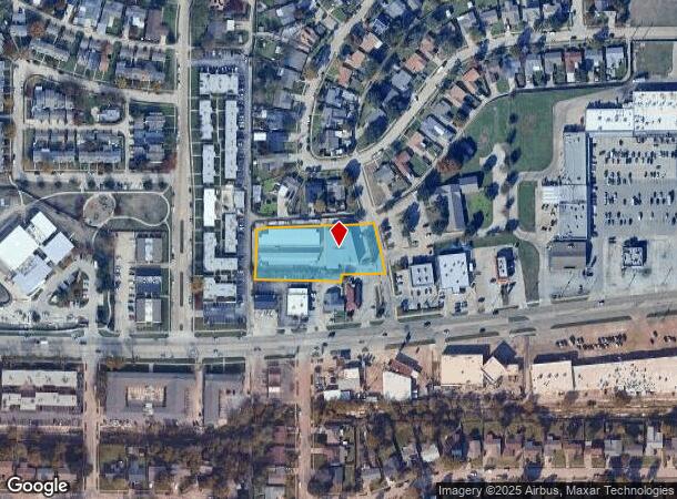  539 Crestcove Dr, Garland, TX Parcel Map