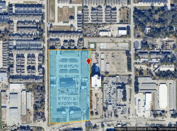  8850 Long Point Rd, Houston, TX Parcel Map