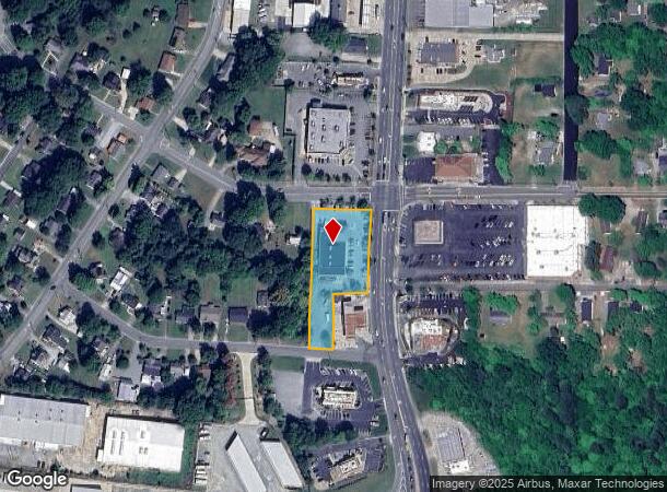  401 S Main St, Graham, NC Parcel Map