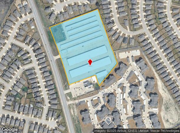 6701 County Road 110, Round Rock, TX Parcel Map