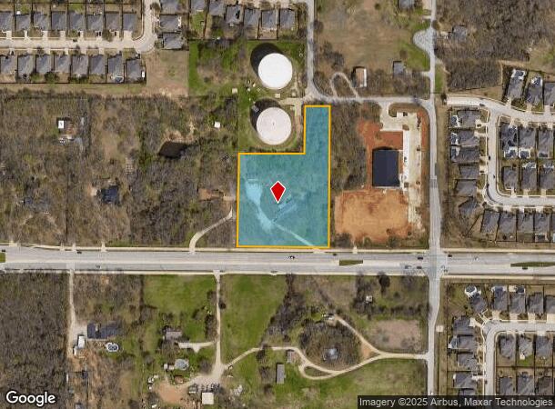  12833 Timberland Dr, Fort Worth, TX Parcel Map