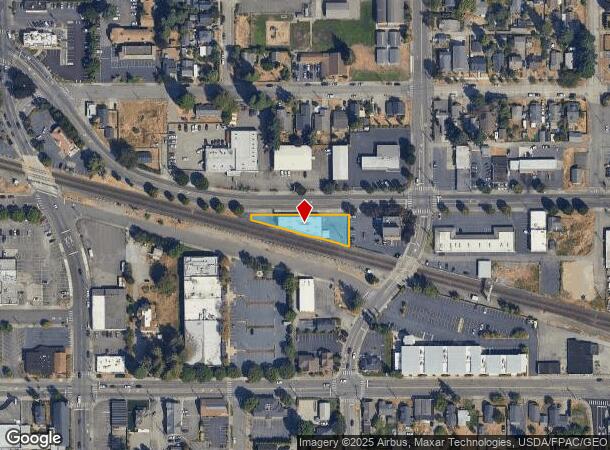 412 E Main, Puyallup, WA Parcel Map