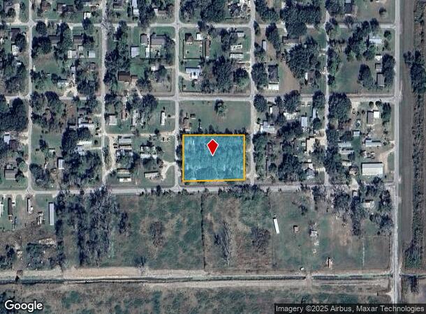 35 10Th St N, Blessing, TX Parcel Map